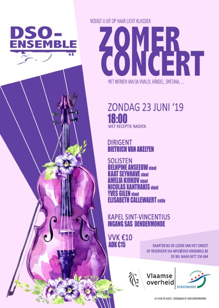 DSO-Ensemble Zomerconcert 2019