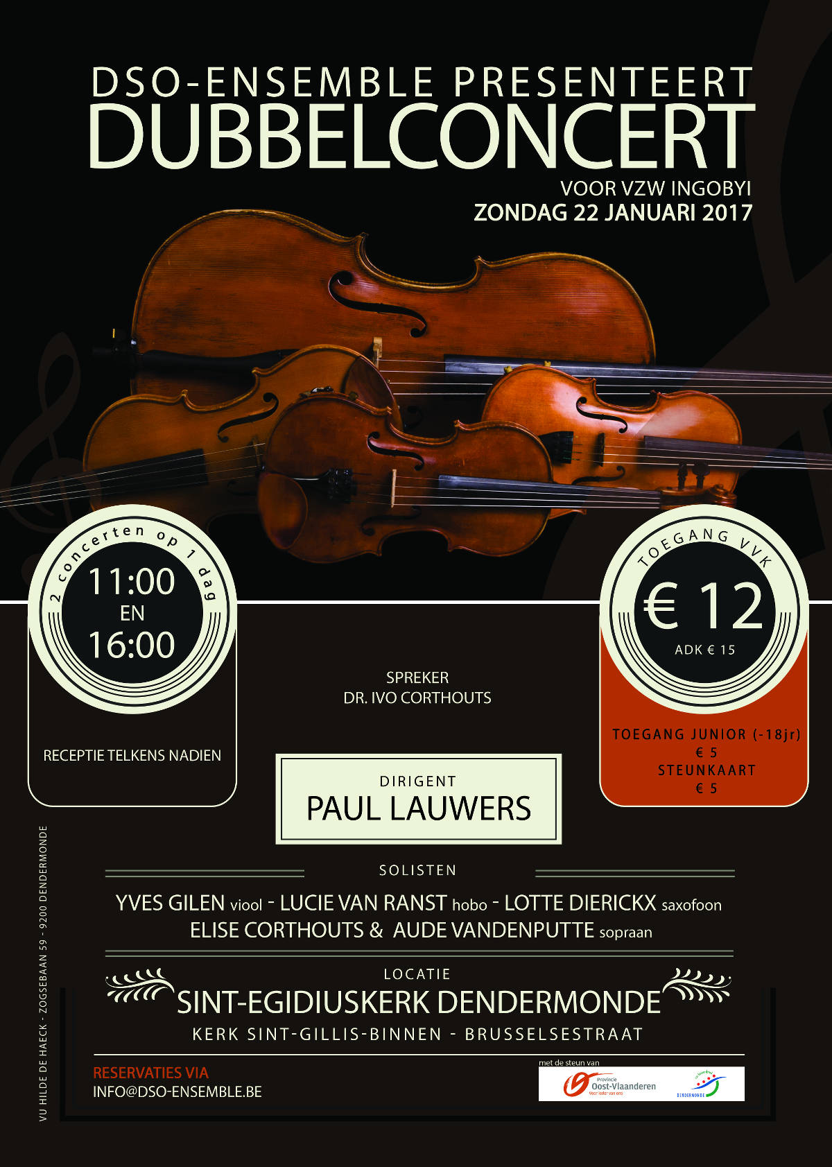 Dubbelconcert januari 2017