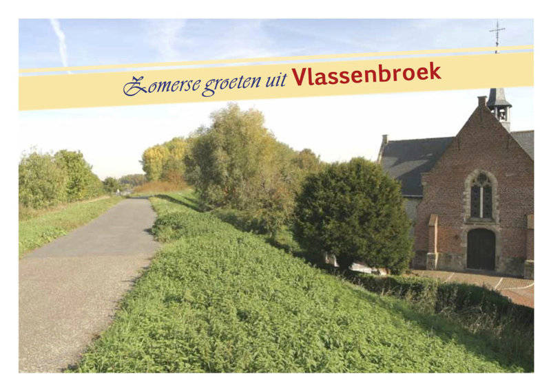 Vlassenbroek postkaart